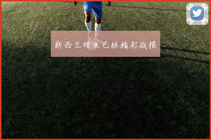 新西兰对决巴林精彩战报